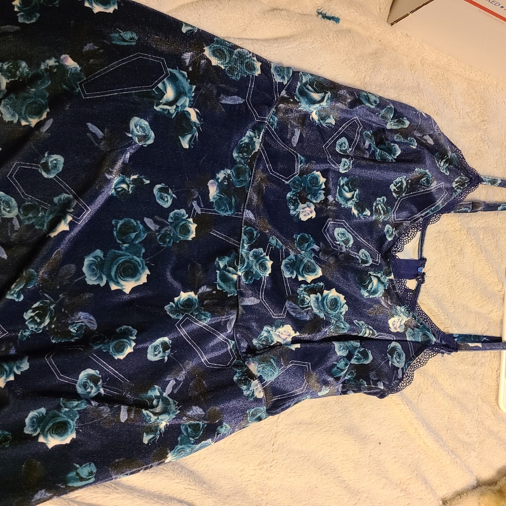 Hot topic roses and coffin dress